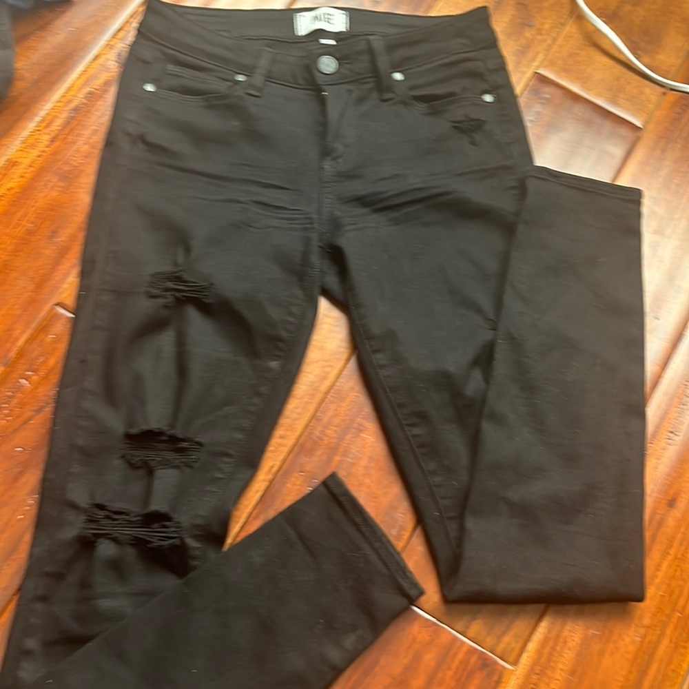 Paige ultra skinny stretch jeans